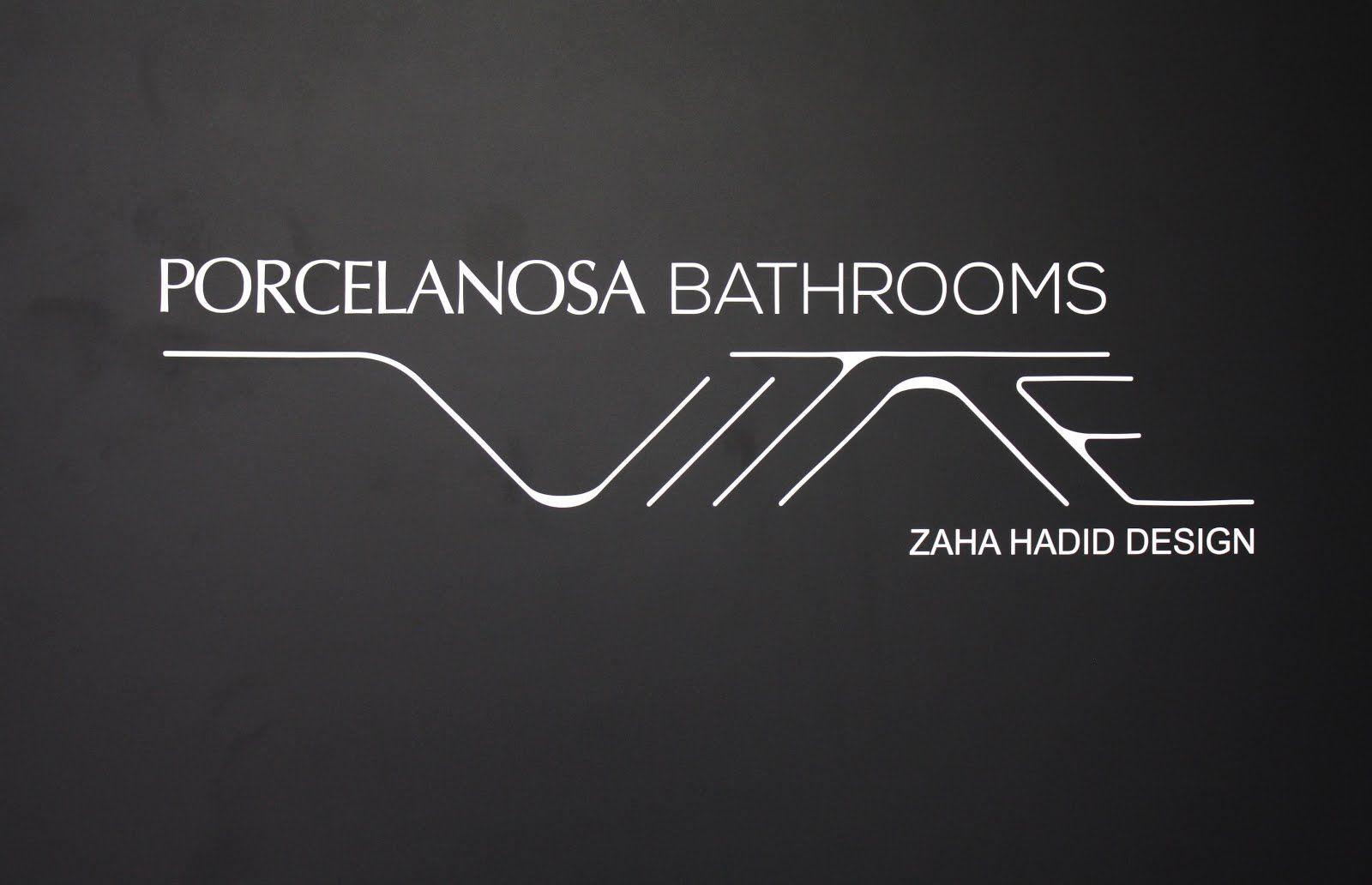 Zaha Hadid Logo - Zaha Hadid X Porcelanosa Part One: VITAE Collection Bloggers Launch ...