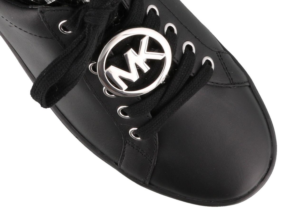 Poppy Shoes Logo - Michael Kors Michael Kors Poppy Sneakers - Black - 10827078 | italist
