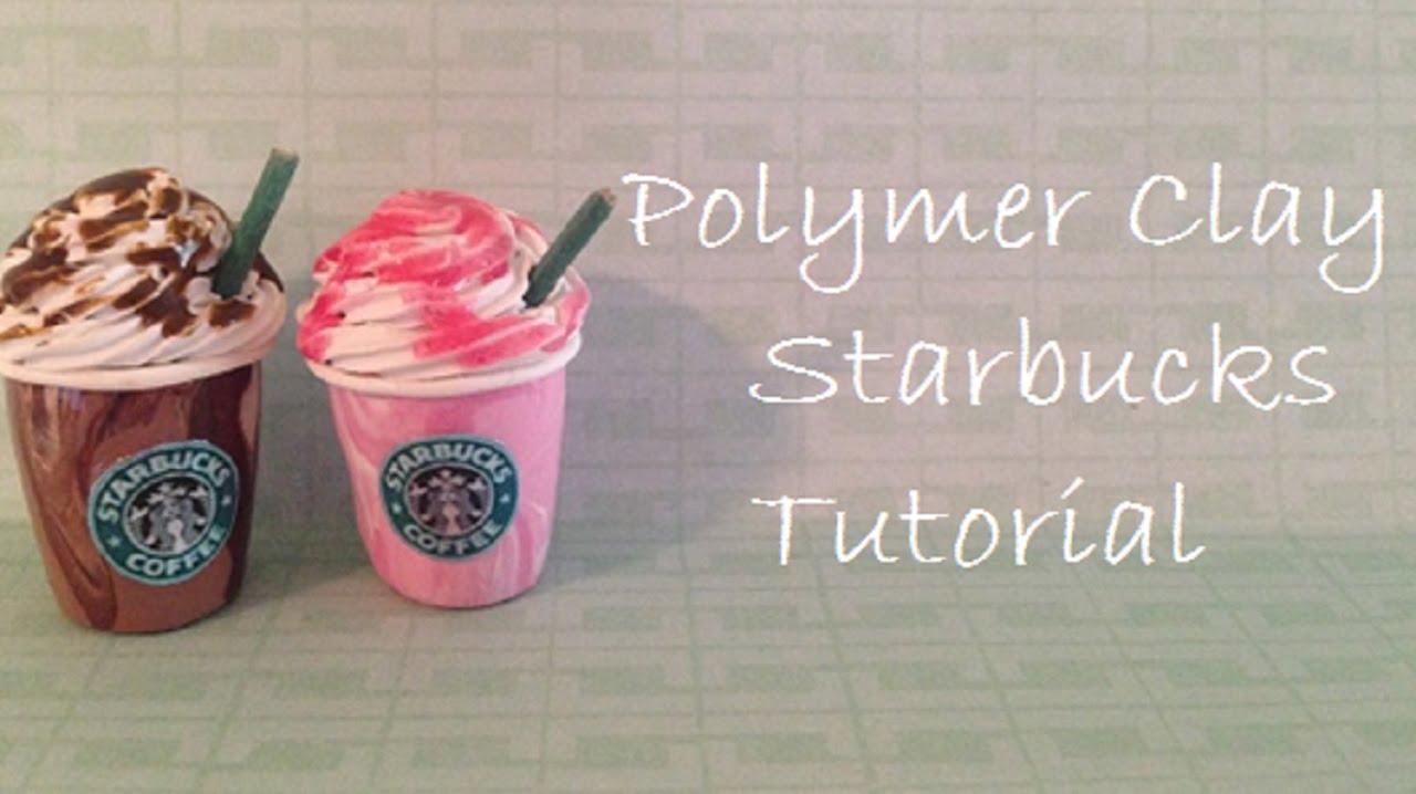 Polymer Clay Starbucks Logo - Polymer Clay Starbucks Tutorial - YouTube