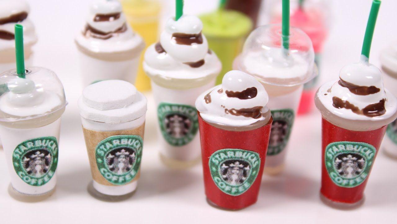 Polymer Clay Starbucks Logo - DIY mini hot Starbucks WITHOUT Polymer Clay by:PipeCleanerCrafts B