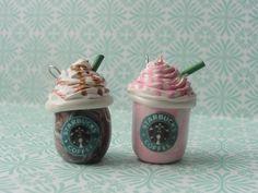Polymer Clay Starbucks Logo - Best clay image. Miniatures, Cold porcelain, Polymer clay