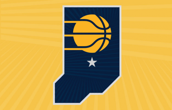 Court State of Indiana Logo - Indiana Pacers unveil new Nike uniforms and new court. Chris
