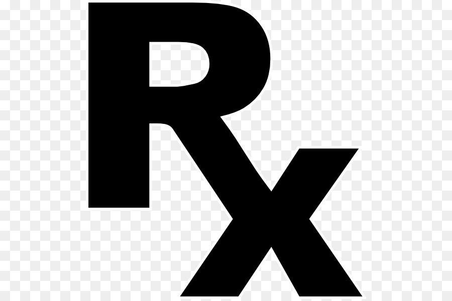 RX Symbol Logo - Medical prescription Pharmaceutical drug Pharmacy Symbol Clip art