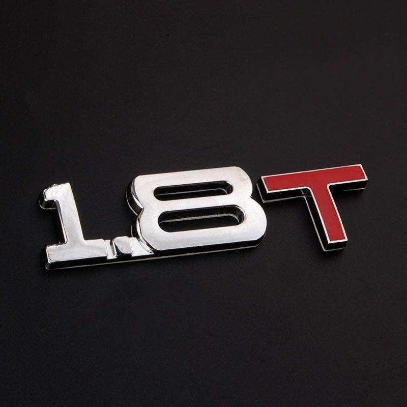 VW Turbo Logo - 20PCS Metal 1.8T Turbo Rear Trunk Badge Emblem Decal Sticker Fit for ...