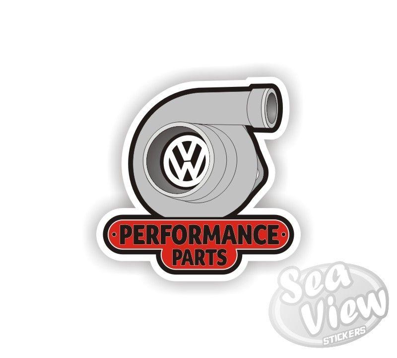 VW Turbo Logo - VW Performance Parts Turbo