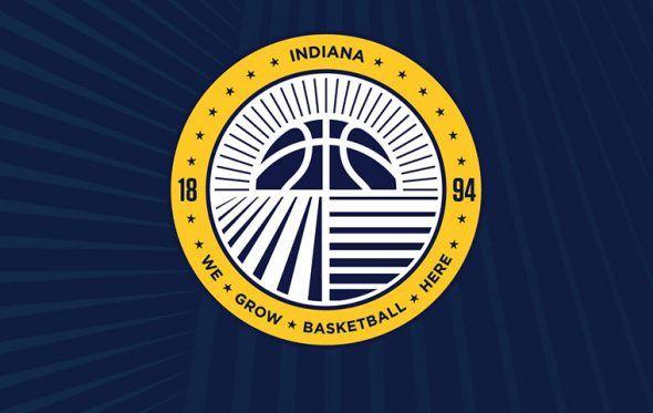 Court State of Indiana Logo - Indiana Pacers unveil new Nike uniforms and new court | Chris ...
