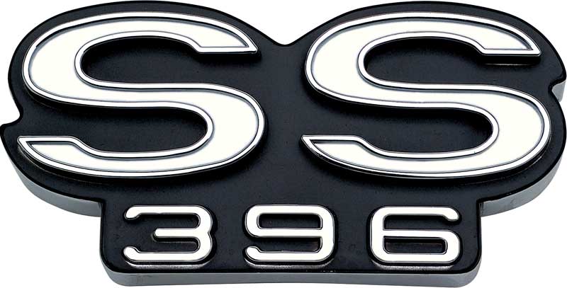Chevelle SS Logo - 1969 Chevrolet Chevelle Parts | 3942781 | 1969 CHEVELLE SS 396 GRILL EMBLEM  | OER