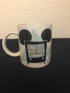 Old TV Logo - The Disney Channel Coffee Mug Cup Old Tv Logo Ceramic Advertising