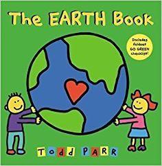 Old Blue and Green Eco-Activities Logo - Best Earth Day Books and Language Arts Activities image