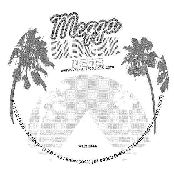 3 Black Blocks Logo - MEGGABLOCKX “Blocks” LP (Black Vinyl) – Weme records