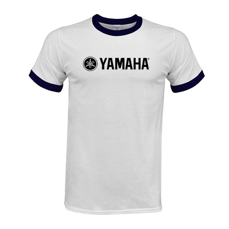Cool Yamaha Logo - Cool YAMAHA logo T shirt Brand Clothing Letter Print tees Short
