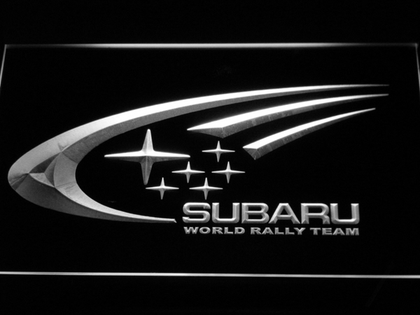 Subaru Rally Logo - Subaru World Rally Team LED Neon Sign | SafeSpecial