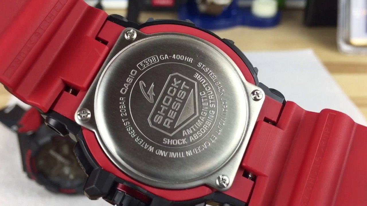 Red and Black G Logo - Casio G shock black red layered (black/red layer) - YouTube
