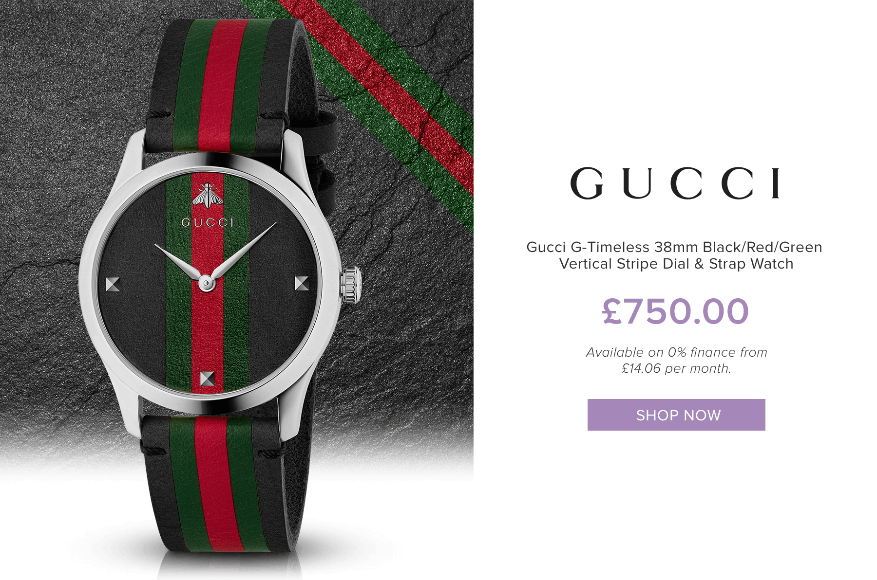 Red and Black G Logo - WOTW: Gucci G-Timeless Black/Green/Red Watch | Berrys Jewellers