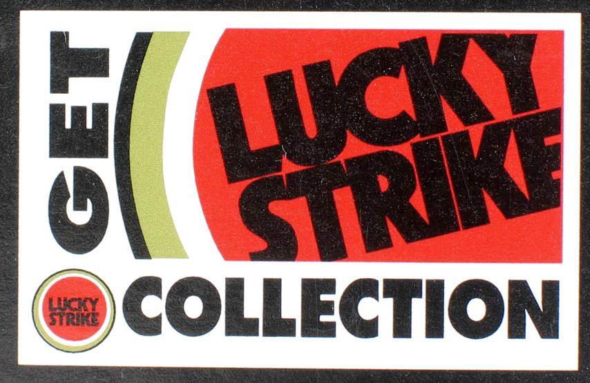 Red and Black G Logo - Lucky Strike
