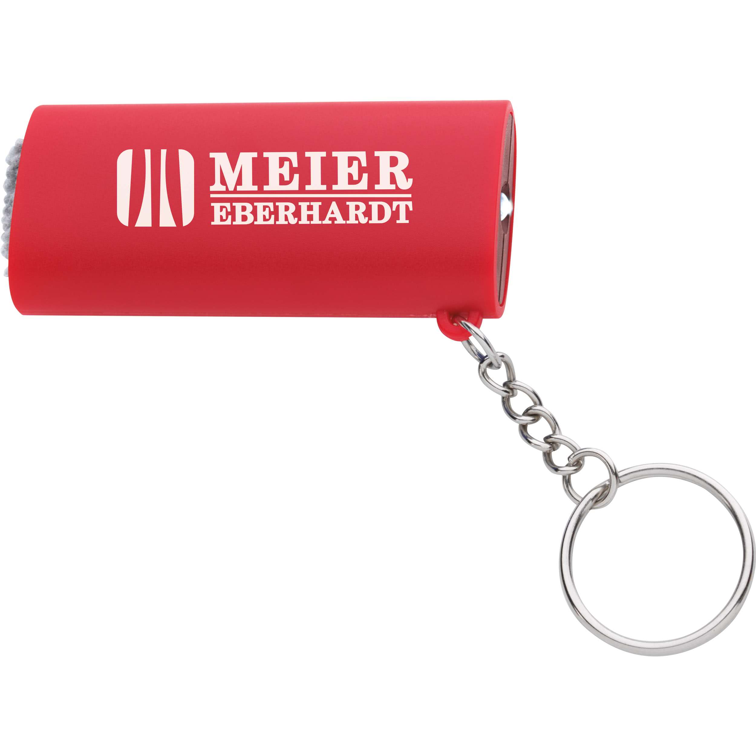 Oblong Red Logo - Promotional Oblong Tech Keylights with Custom Logo for $1.79 Ea.