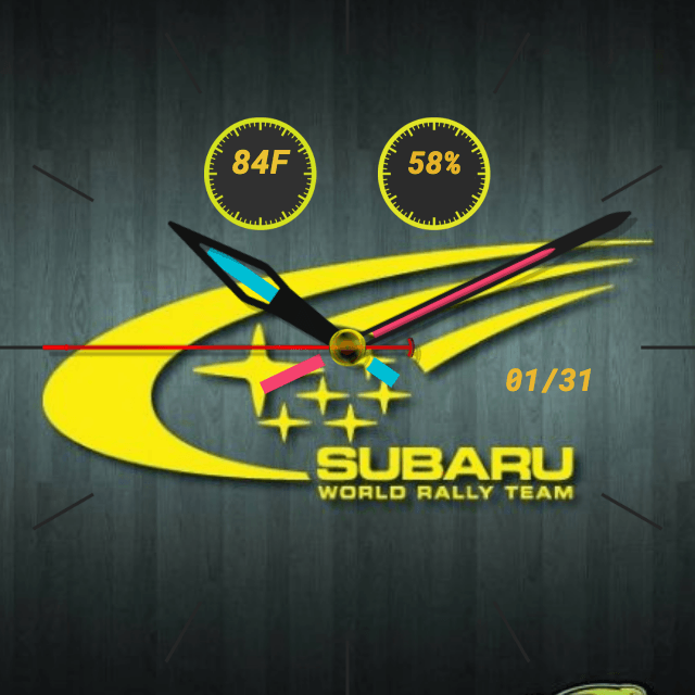 Subaru World Rally Team Logo - Subaru world rally team for Fossil Q - FaceRepo