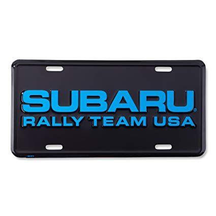 Subaru Rally Logo - Amazon.com : Subaru World Rally Team USA Official License Plate WRX ...