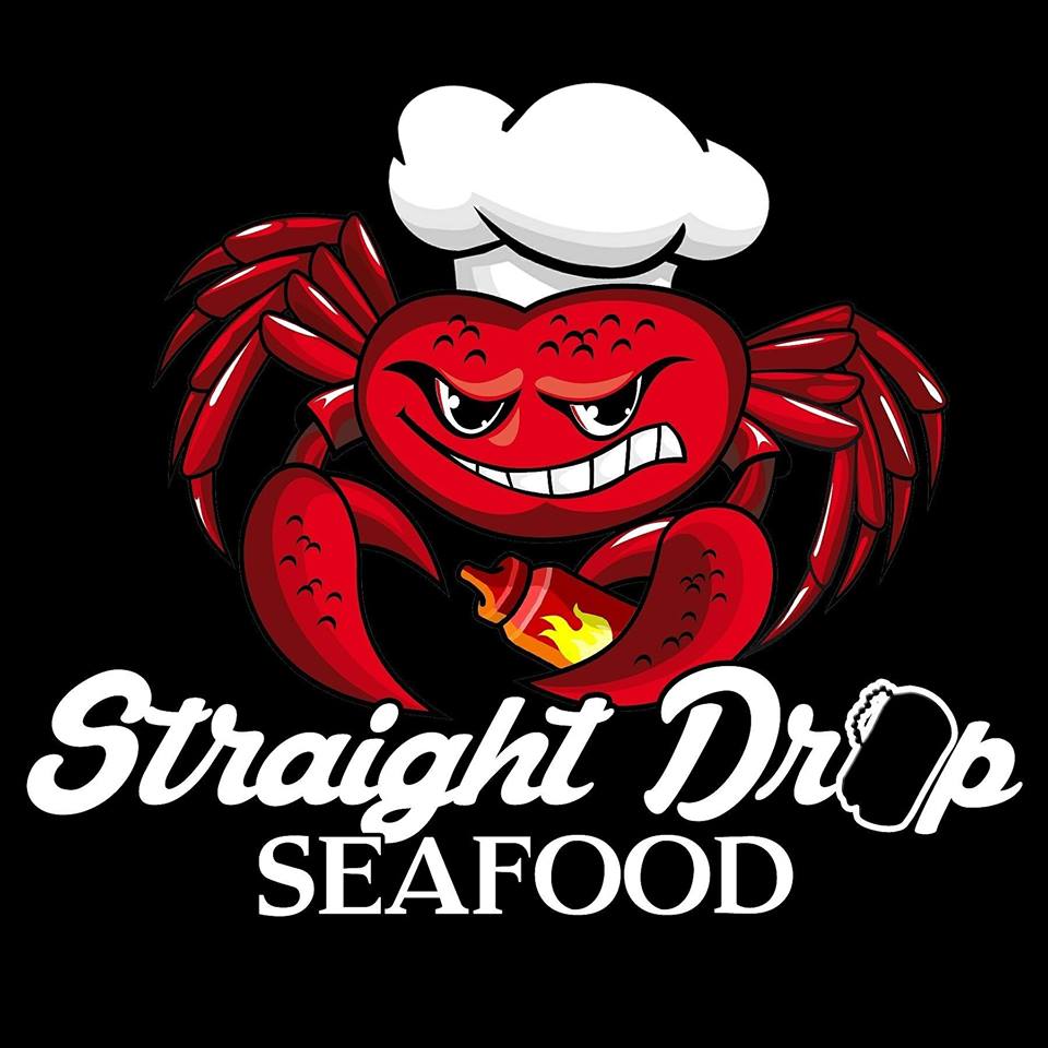 Straight Drop Logo - Straight Drop Seafood Food Delivery. Order Online Now