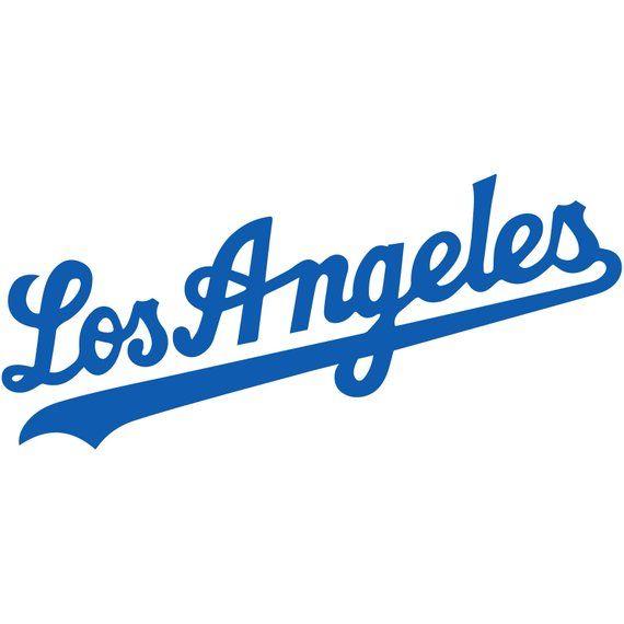 Los Angeles Logo - Los Angeles Logo Decal Sticker LA Car Truck Window Laptop Die | Etsy
