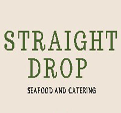 Straight Drop Logo - Straight Drop Seafood & Catering Coupons