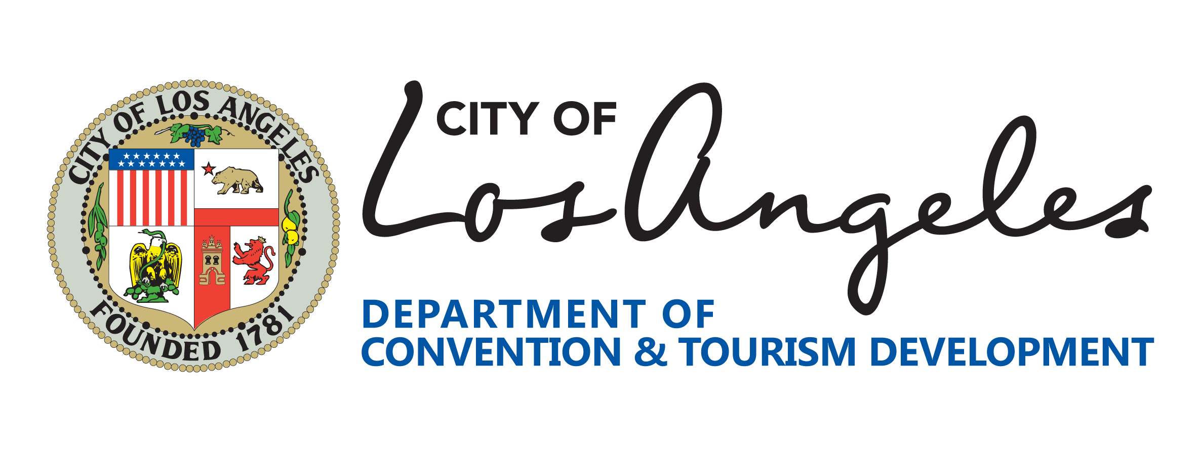 Los Angeles Logo - Department of Convention & Tourism Development |