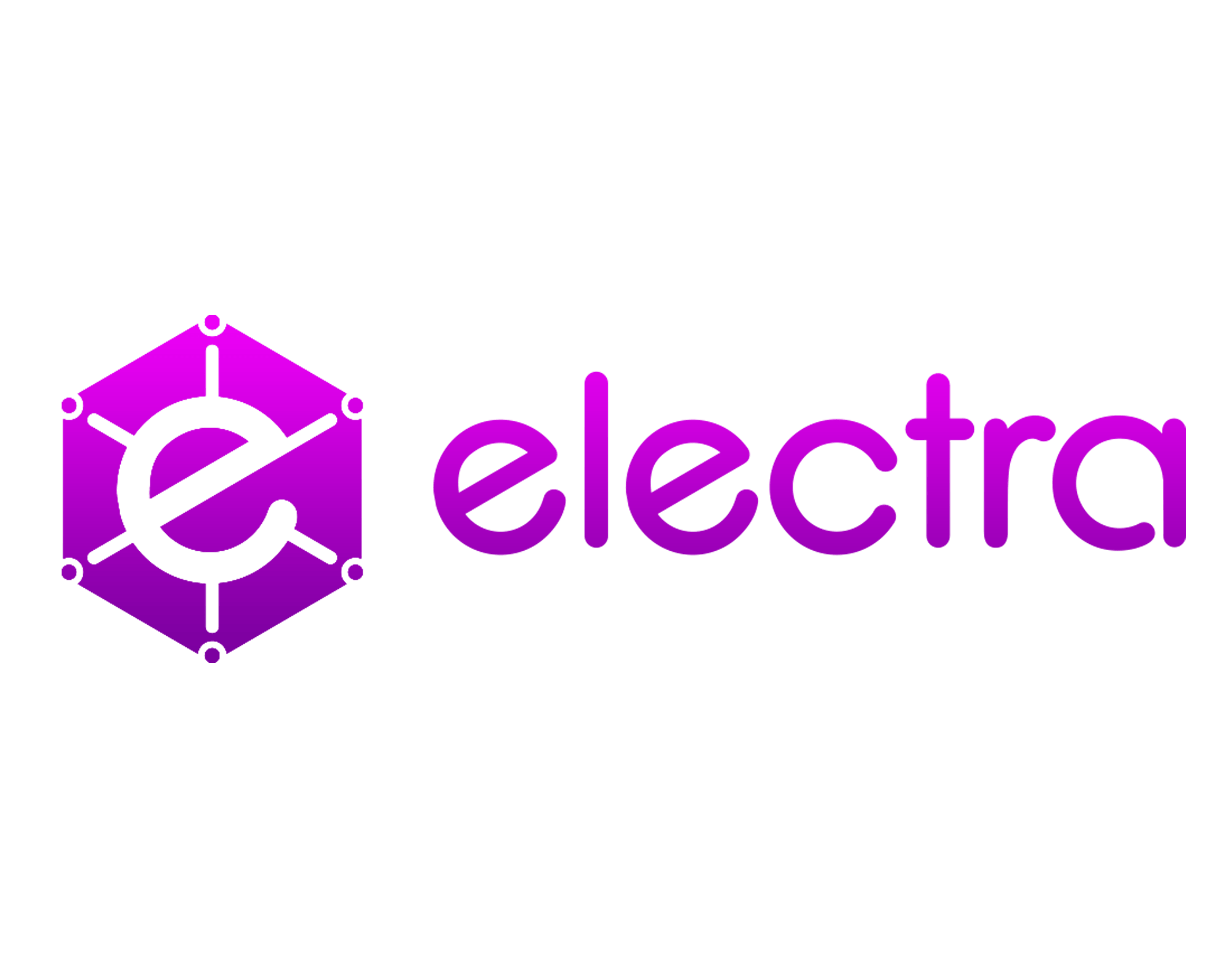 Purple and Magenta Logo - Media Kit - Electra Coin Logo's and Icons
