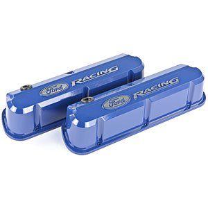 Ford Racing Valve Cover Logo - Proform 302 136: Slant Edge Tall Aluminum Valve Covers For Small