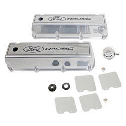 Ford Racing Valve Cover Logo - Ford Performance Parts Aluminum Valve Covers M-6582-C460 - Free ...