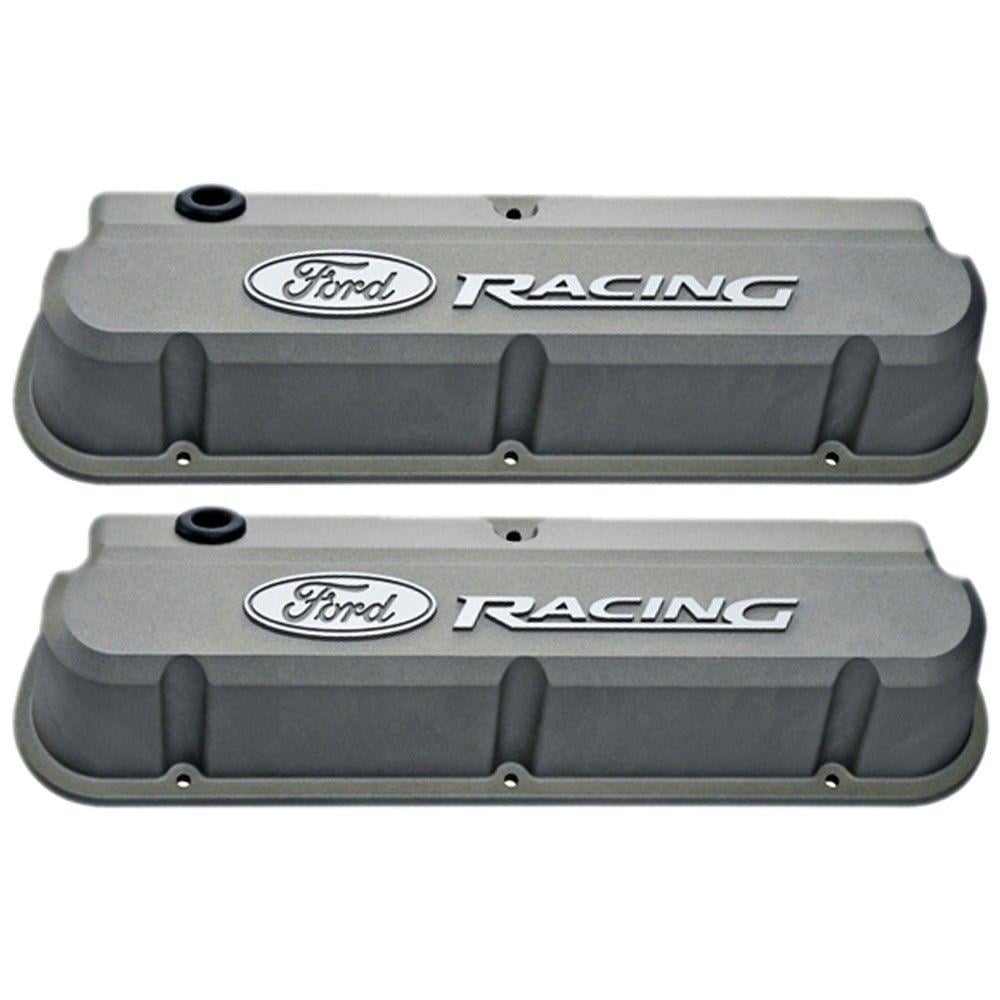 Ford Racing Valve Cover Logo - Ford Performance Mustang Valve Cover Tall Slant Edge With Raised ...