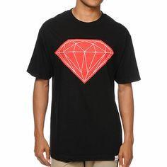 Black Red Diamond Logo - 60 Best Diamond supply co images | Diamond supply co, T shirts, Tee ...