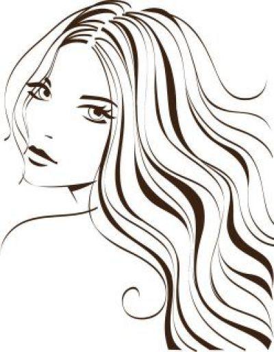 Lady with Flowing Hair Logo - Pin by ** Carol.** on ! Hair Styles ++Hair Accessories in 2018 ...