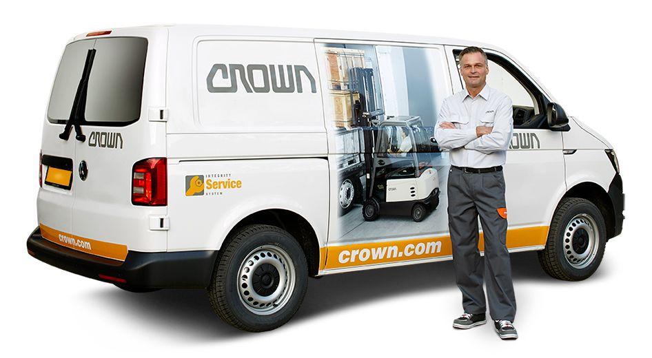 Crown Forklift Logo - Crown Forklift Trucks | Europe | Pallet Trucks and Material Handling ...