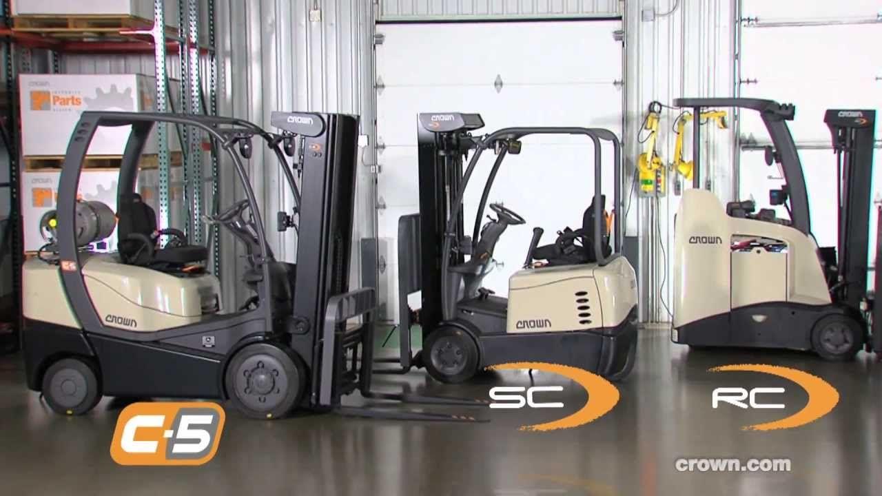Crown Forklift Logo - Crown Counterbalanced Forklifts - YouTube
