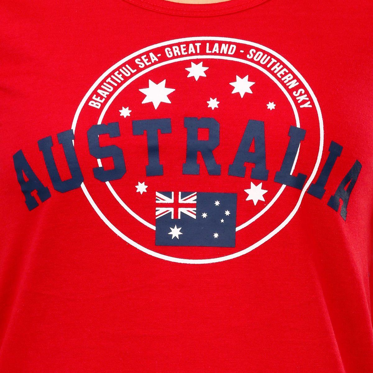 Australian Red Wave Logo - Wave Zone Women's Australia Day Logo Tee