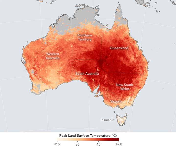 Australian Red Wave Logo - Heat Wave Breaks Records in Australia