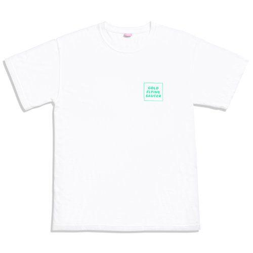 White with Green Box Logo - ss18 Neon Green Box Logo t-shirt — A Gold Flying Saucer®