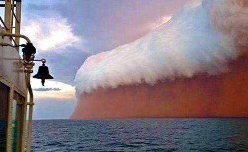 Australian Red Wave Logo - Australian Dust Storm Photo: Real or Fake?