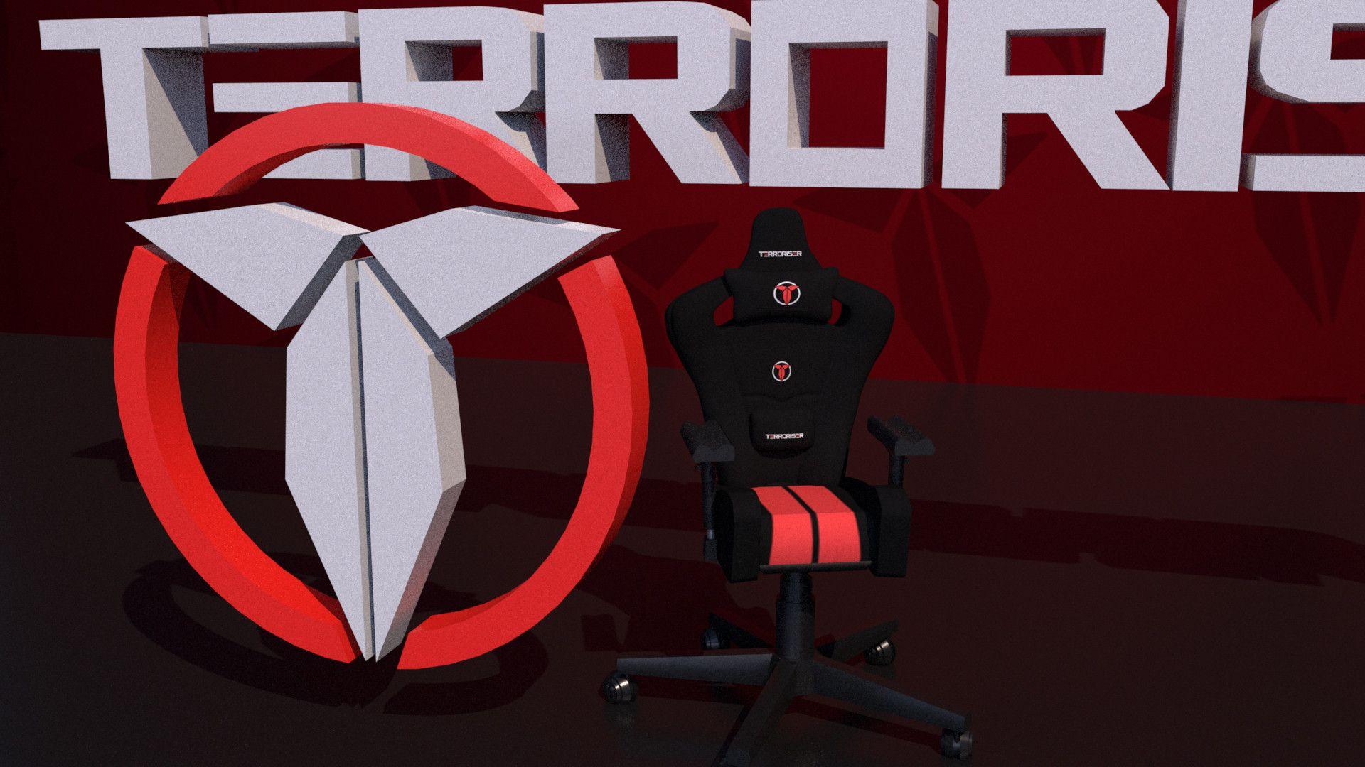 Terroriser Logo - The Terroriser Logo in Sculpted and Modelled 3D