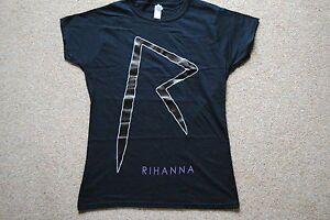 Rated T Logo - RIHANNA BIG R LOGO LADIES SKINNY T SHIRT NEW OFFICIAL RATED LOUD ...