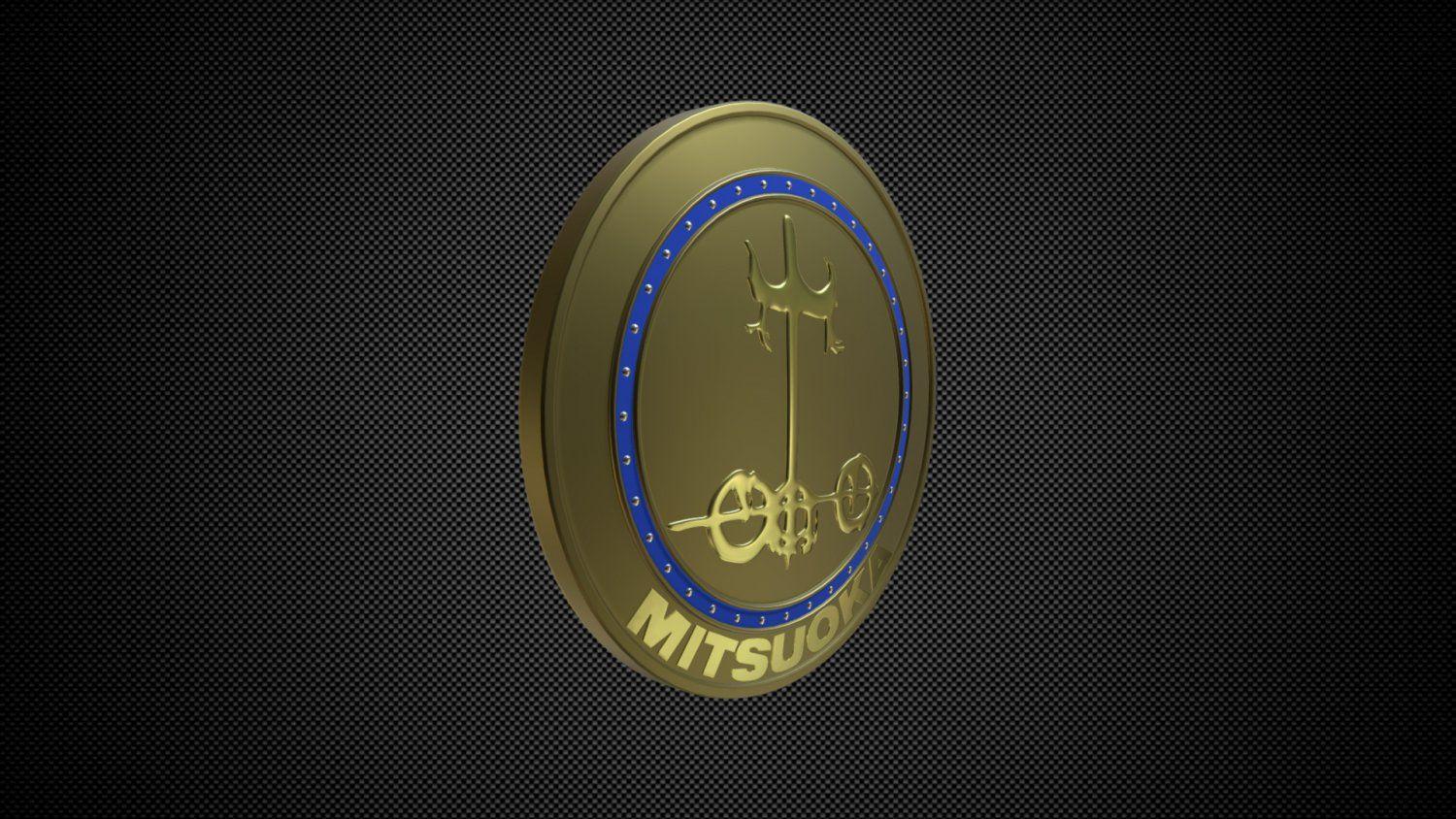 Mitsuoka Logo - Mitsuoka logo 3D Model in Parts of auto 3DExport