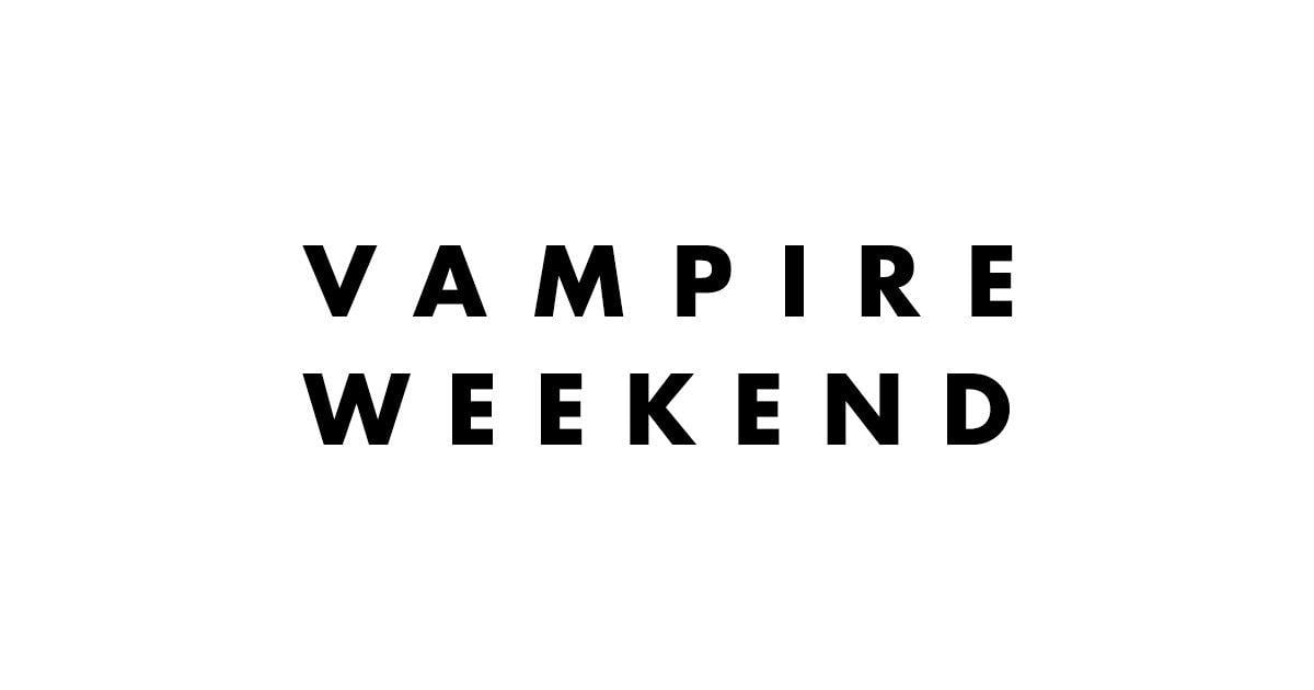 Vampire Weekend Logo - Vampire Weekend