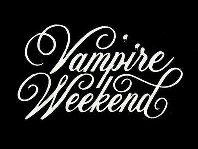 Vampire Weekend Logo - Vampire Weekend