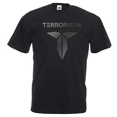 Terroriser Logo - Terroriser Limited Edition silver logo youtuber , T-shirt, Cotton ...