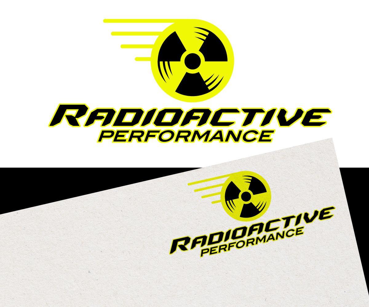 Performance Printing Logo - Bold, Modern, Racing Logo Design for Radioactive Performance by Jay ...