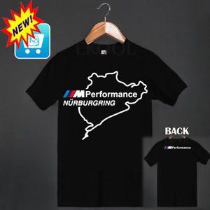 Performance Printing Logo - New-BMW m performance nurburgring-Logo-Black T-Shirt Size-S To 5XL ...