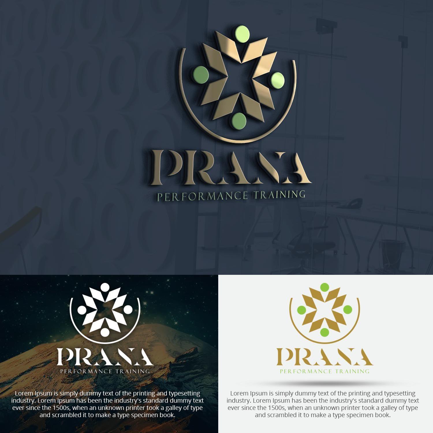 Performance Printing Logo - Modern, Personable, Health And Wellness Logo Design for Prana ...