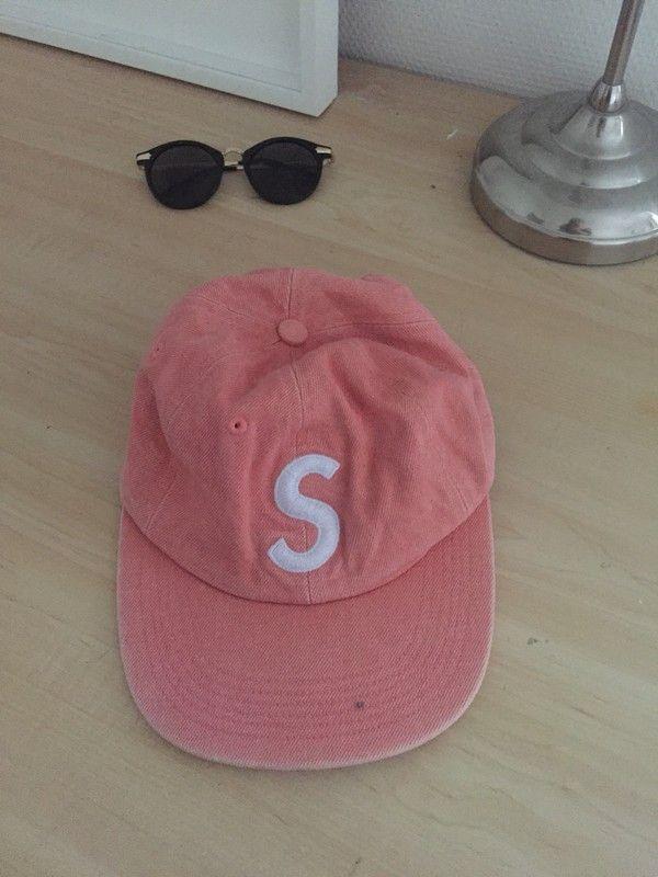 Saumon Pink Supreme Box Logo - Casquette Suprême Rose Saumon - Vinted