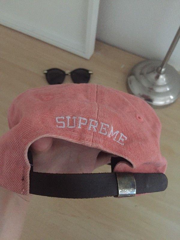 Saumon Pink Supreme Box Logo - Casquette Suprême Rose Saumon - Vinted