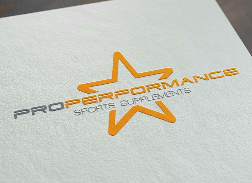 Performance Printing Logo - Pro-Performance Supplements | McCabe Graphics Newry